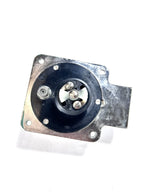Hubbell HBLPHTVSS Stainless Steel Phone/TV Round Inlet