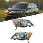 Set of 2 HID Projector Headlights for Acura MDX (2007–2009)