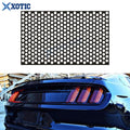 Honeycomb Style Universal Car Tail Light Gloss Black Sticker (48–30cm)