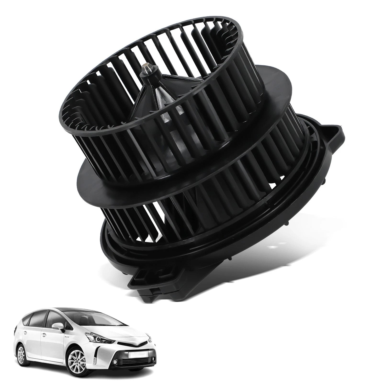 HVAC heater blower motor w/ fan assembly for Toyota Prius (2001–2009) 700153 34131