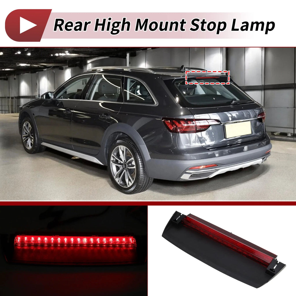 Red LED Third Brake Light for Audi A4 S4 B9 Sedan (2016–2024) No. 8WD945097