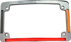 LED Chrome License Plate Frame for Custom Dynamics TF05-23-C