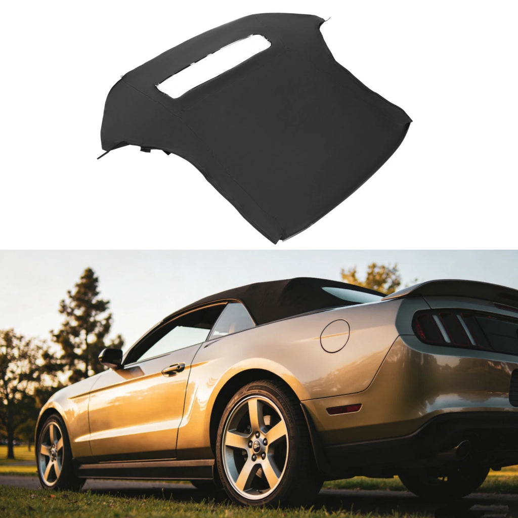 Soft Top for Ford Mustang Convertible (2005–2014) w/Plastic Window Sailcloth Vinyl