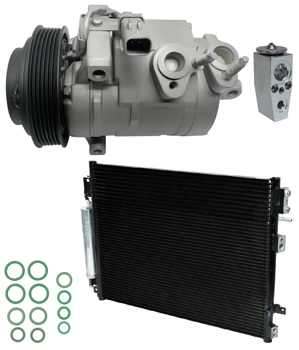 AC Compressor Kit With Condenser for Chrysler 300 5.7L (2011–2018)