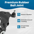 Front Upper Lower Control Arm Ball Joints for Toyota Tacoma (2005–2015)