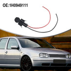 Black ABS Material / Bulb Socket Cable Adapter Lamp Holder Connector for Golf