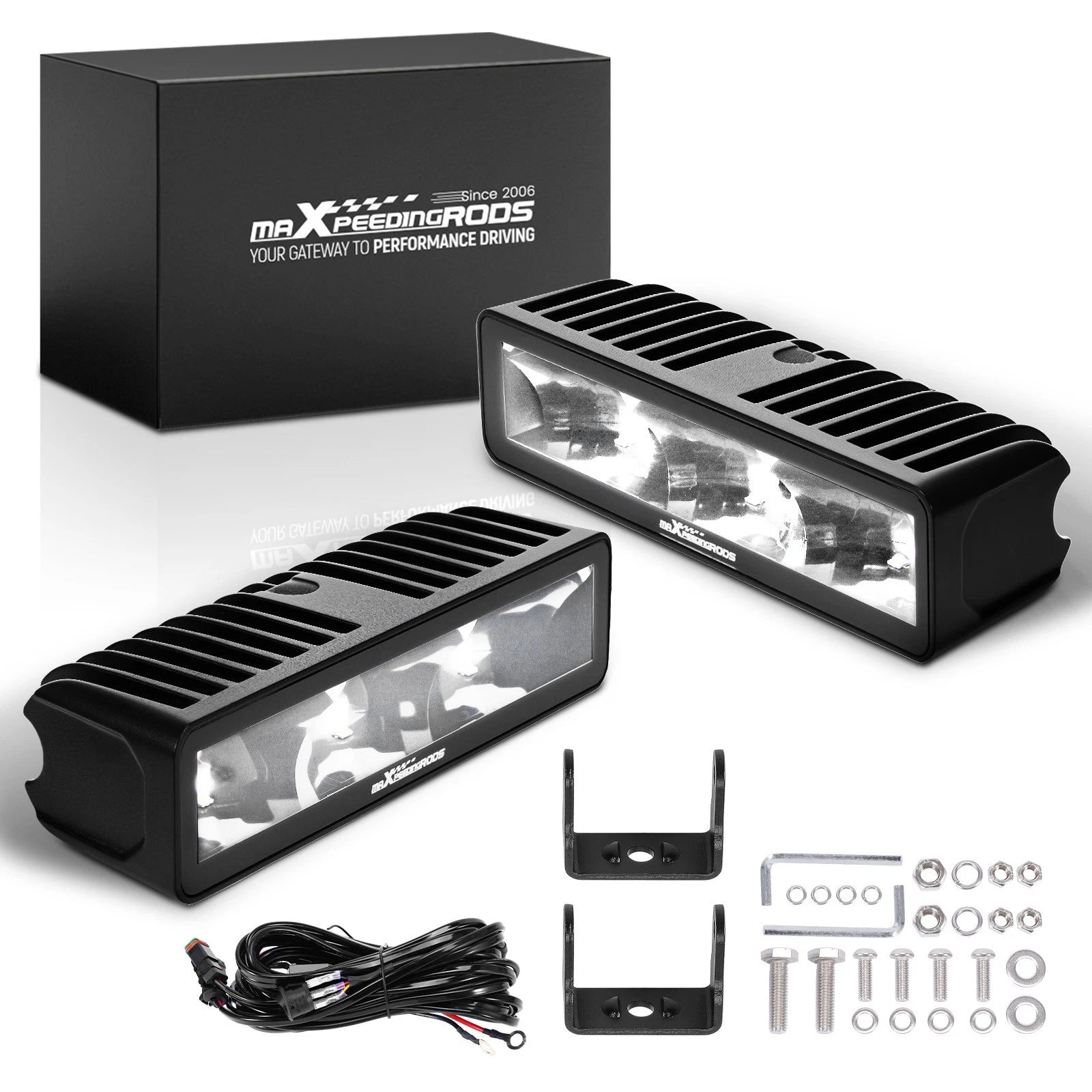 6 Inch LED Light Bar for Truck SUV