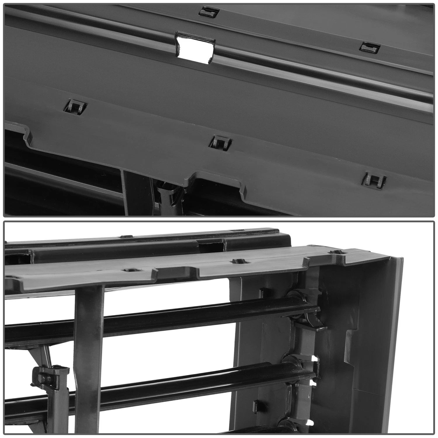 Lower Shutter for Ford F-150 2.7L 3.5L (2018–2020) OE Style Matte Black