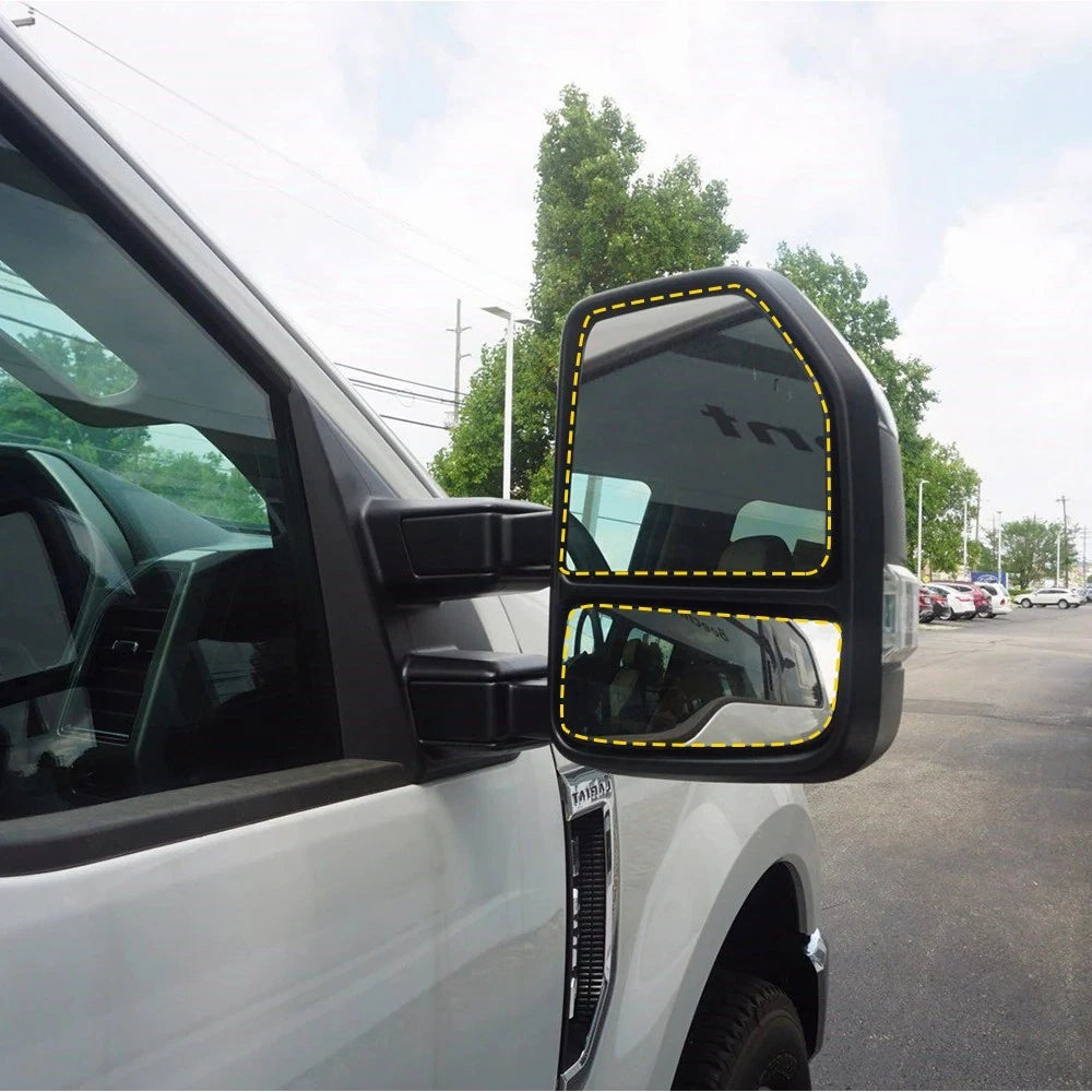 Heated Mirror Glass for Ford Super Duty F250 F350 F450 F550 (2017–2022)