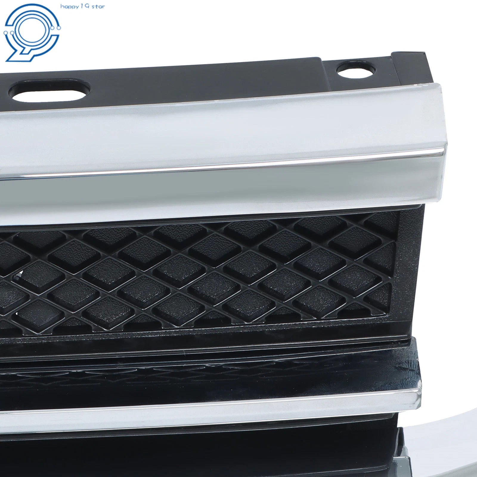 Front Bumper Grille with Chrome Trim for Ford Flex (2013-2019)
