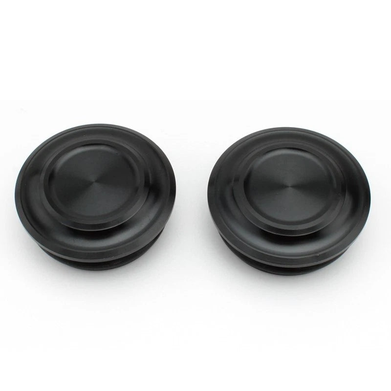 Black Frame End Caps Blanking Plugs for Honda CMX500 Rebel 500 (2020–2021)