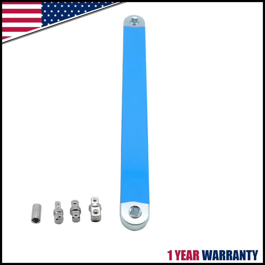 Impact Resistant Offset Extension Wrench for Various Makes Models