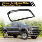 Carbon Fiber Dashboard Meter Frame Cover Trim for Ford Maverick (2022–2024)