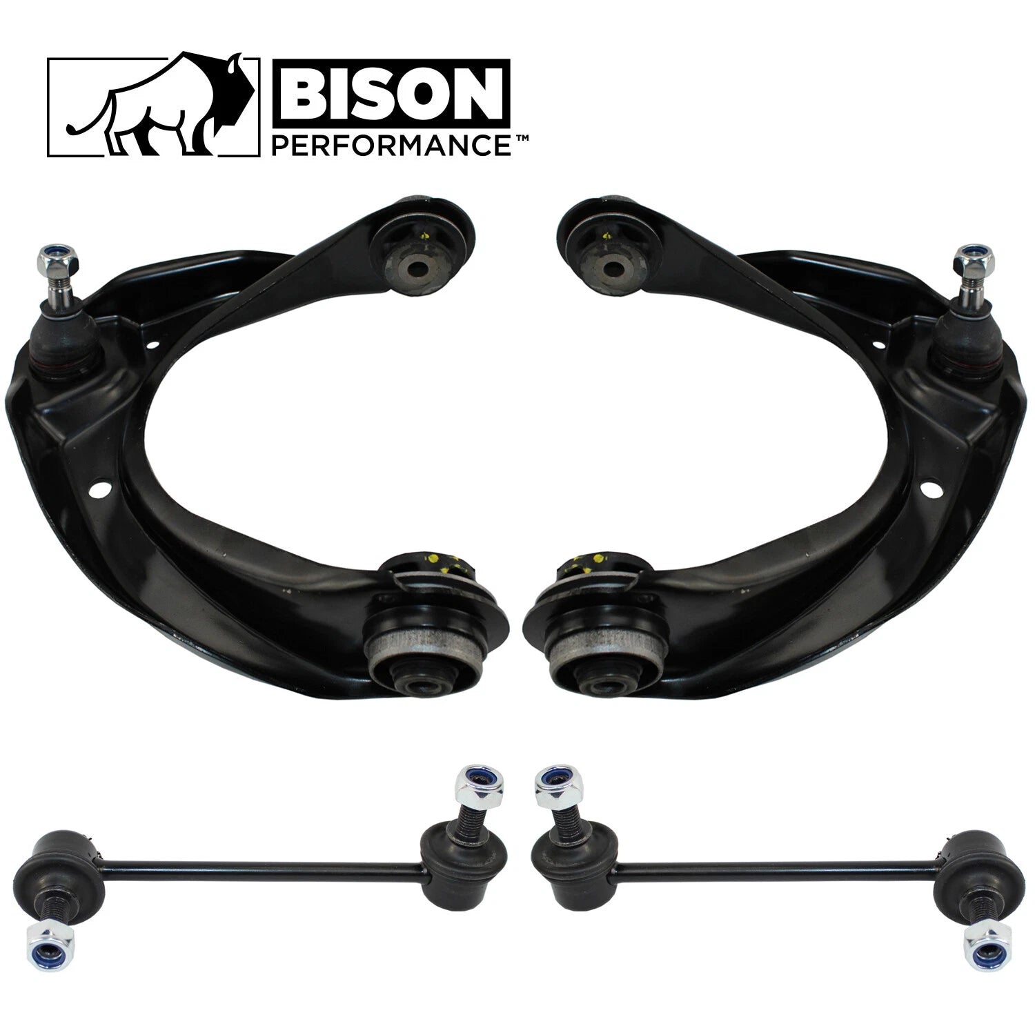 Set of 4 Front Control Arm Sway Bar Link Kit for Fusion MKZ (2013–2020)