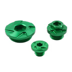 Timing Oil Filter Plugs Screws for Kawasaki KX250 KX450 KLX450R (2003-2023)