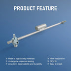 Transfer Case Control Lever Shift Linkage Rod & Bushings Kit for Dodge Ram (1994-2001)