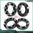 Set of 4 Wheel Spacers 1.5" 8x6.5 9/16-18 for Dodge Ram 2500 3500 (1995–2010)