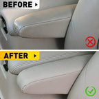 2pcs Seat Armrest Leather Cover for Lexus GX 470 (2003–2009) Ivory Beige EXV
