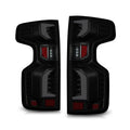 Smoked Lens 3D Bar Full LED Tail Brake Lights for Silverado 1500 LTD WT LT (2019–2024)
