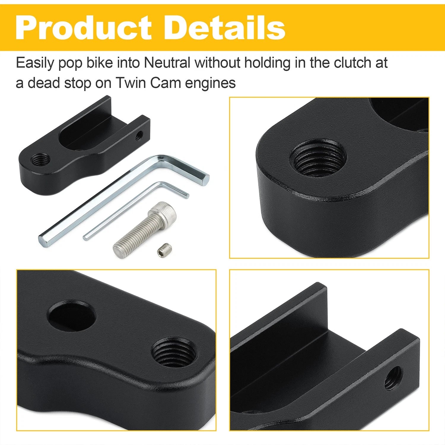 Neutral Shifter Extension Kit for Harley-Davidson Twin Cam (1999–2007)