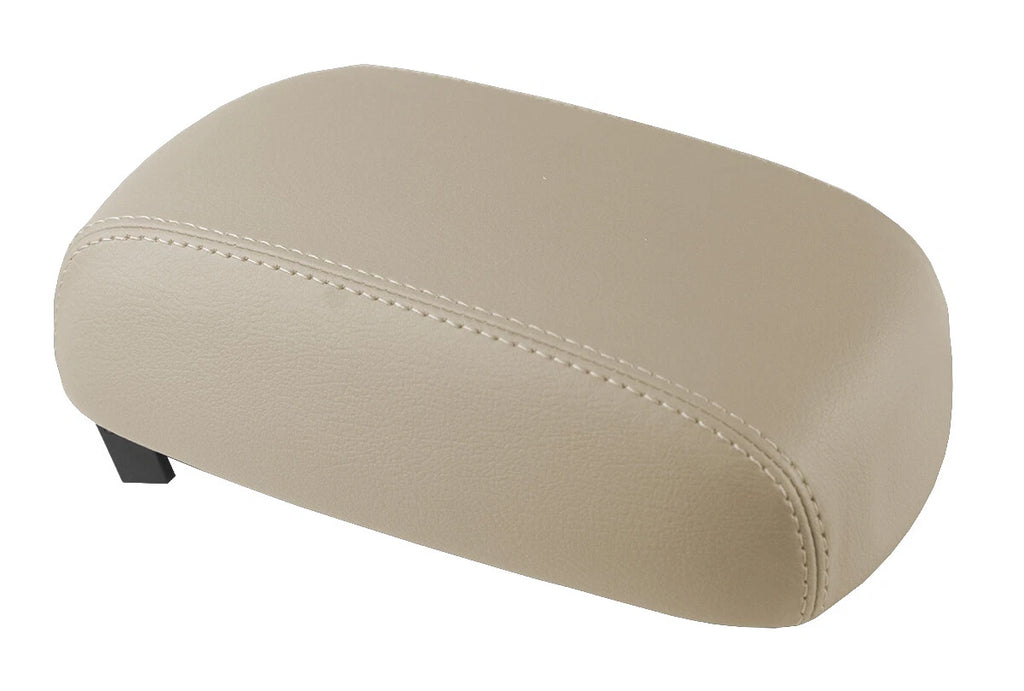 Leather Console Lid Pull Over Cover for Kia Optima (2004–2008) Beige