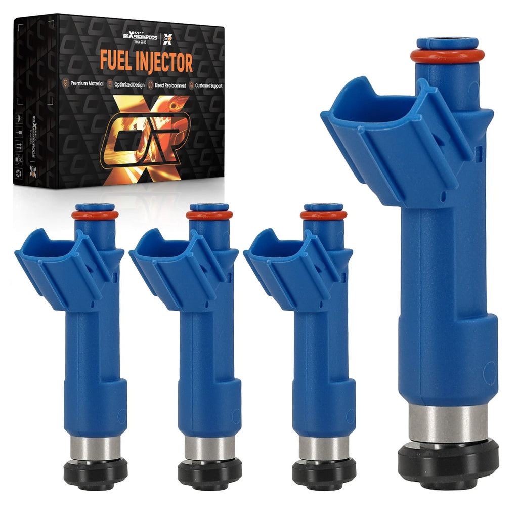 Set of 4 Fuel Injectors for Toyota Yaris 1.5L (2006–2012) 23250-21040 12 Hole