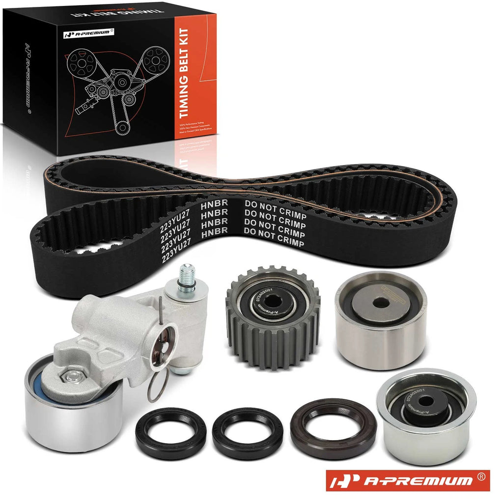 8X Timing Belt Kit for Subaru Outback, Forester, Impreza, Legacy (2000–2012)