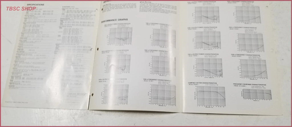 Yamaha P2250 P2150 P1250 P1150 Power Amplifiers Sales Brochure