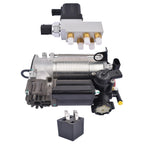 Air Suspension Compressor + Valve Control Block Set for Mercedes W211 (2003–2009)