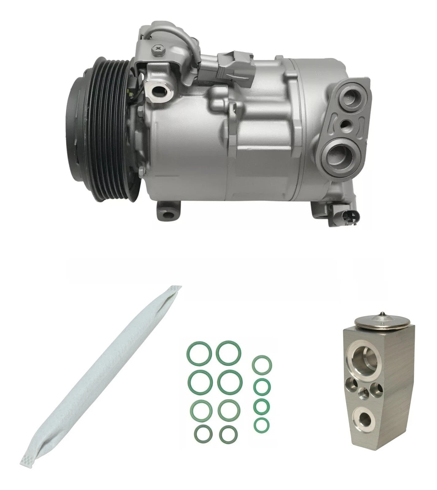 AC Compressor Kit Replacement for Jeep Renegade 2.4L (2018–2018)