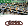 Set of 5 Oil Seal Rotary Shaft Seal 35x45x8mm for Various Models
