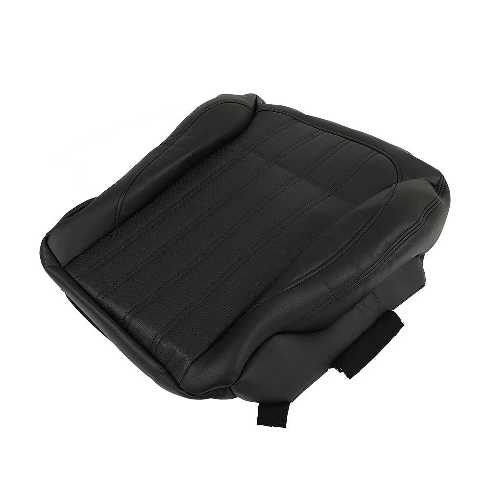 Leather Black Driver Bottom Seat Cover for Mercedes Benz GL350 GL450 (2013â2016)