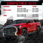 2" Wheel Spacers for GMC Sierra 2500 HD 3500 HD (2011-2022)