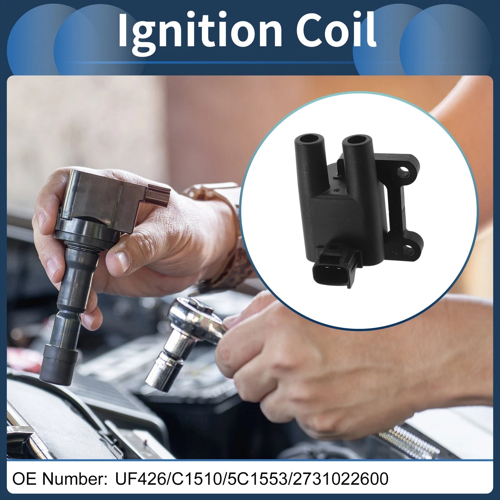 Ignition Coil Pack No.UF426 for Hyundai Accent (2000)