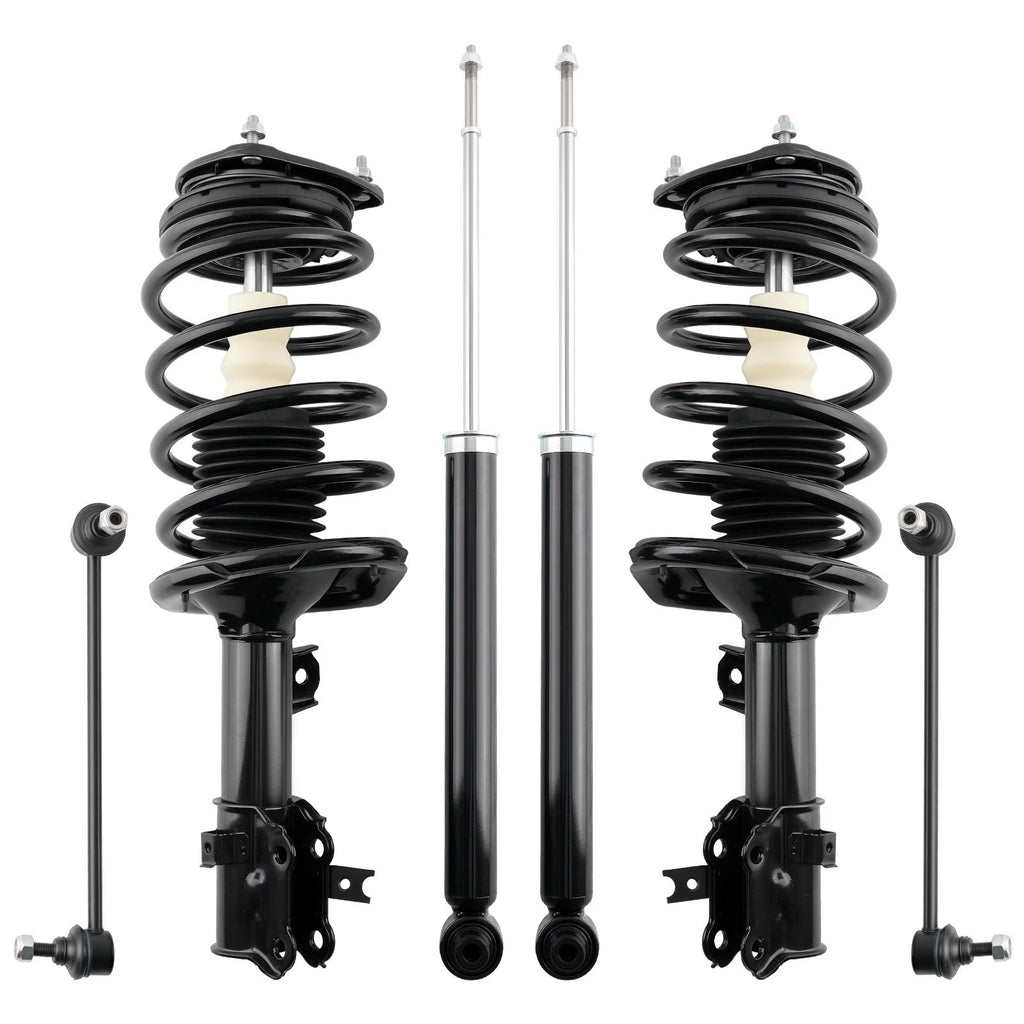 Set of 6 Suspension Struts Assembly for Hyundai Accent (2006–2011)