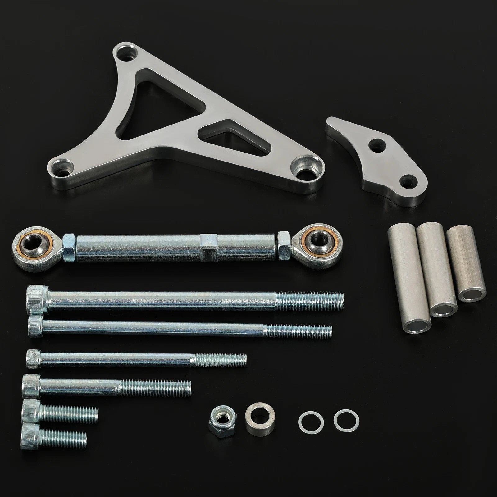 Alternator Bracket Set for Ford 289 302 (1968–1993) Billet Aluminum Polished