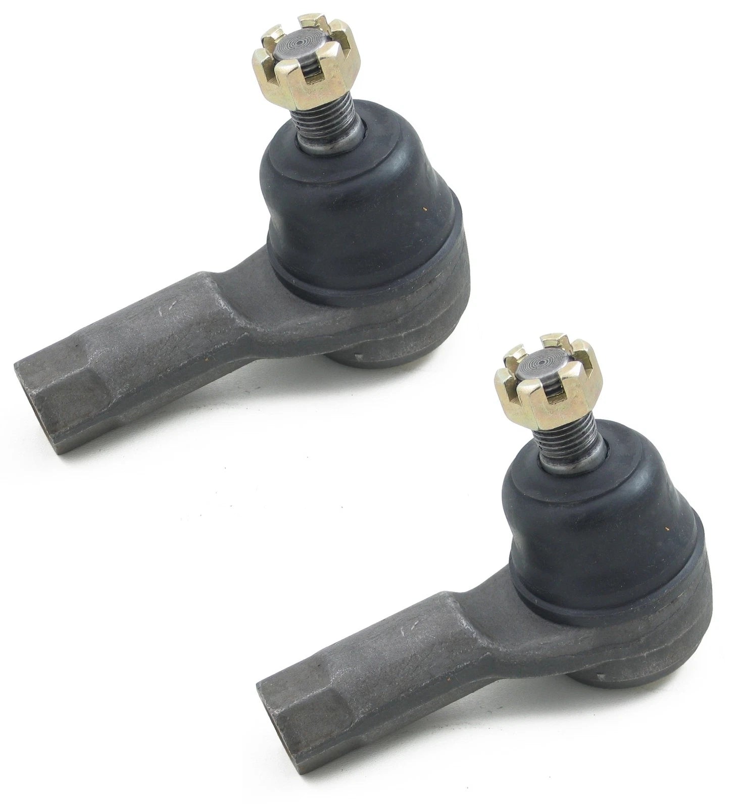 Set of 2 Front Outer Steering Tie Rod Ends for Ford Festiva (1988–1993)