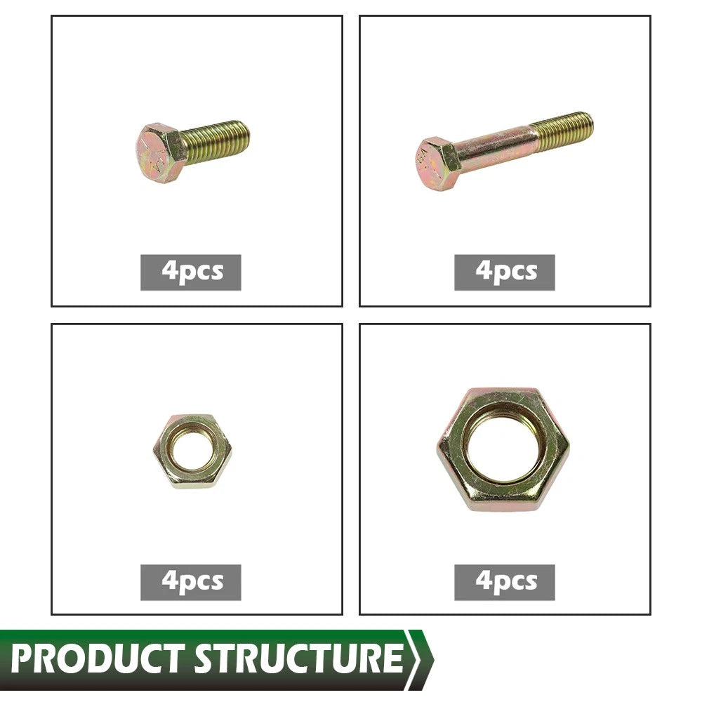 Rear Shock Relocation Kit for Chevy C10 C20 GMC Pickup (1963–1972)