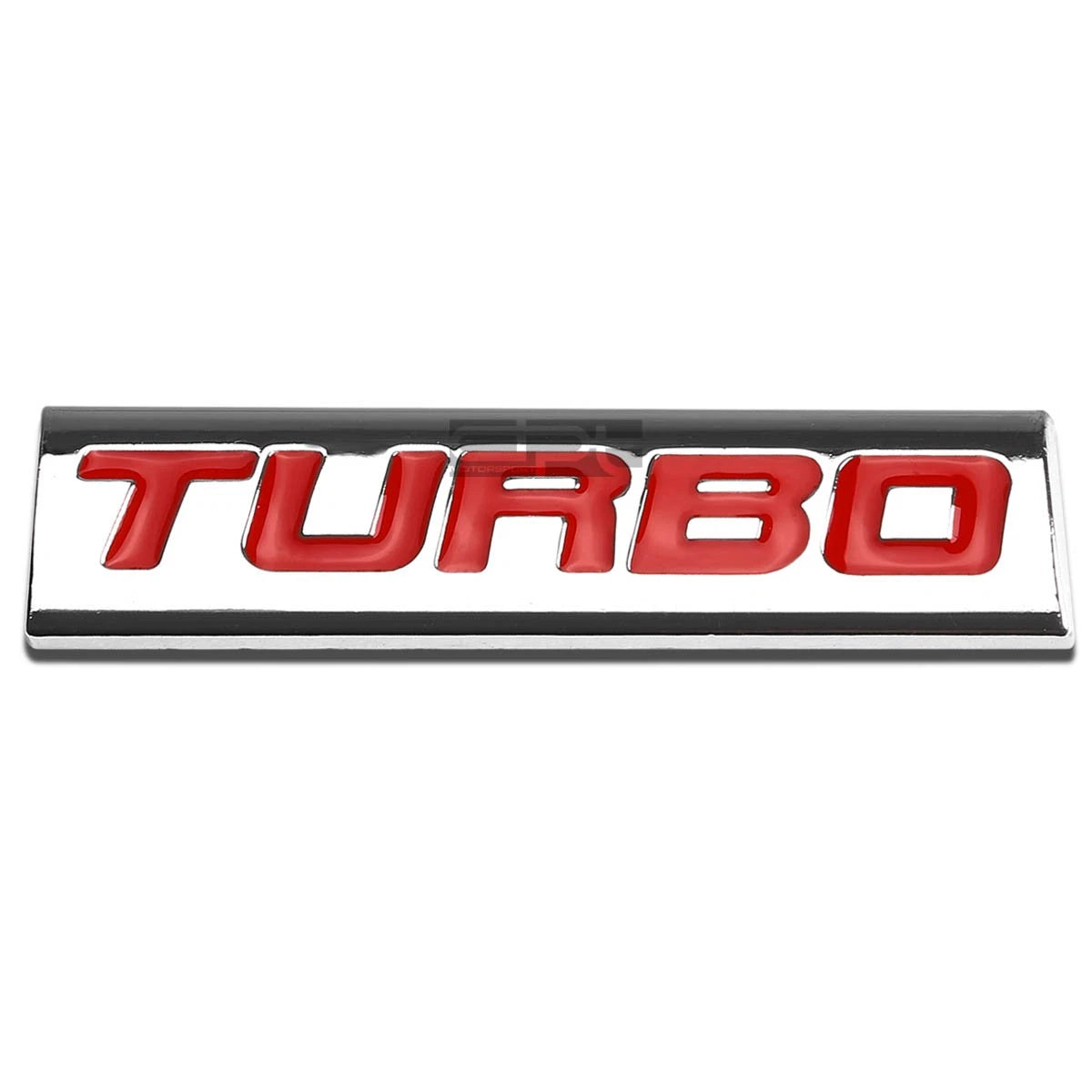 Turbo Metal Emblem Decal Trim Badge for Universal Use (All Years)