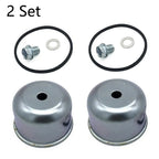 Set of 2 Carburetor Float Bowl Parts for B&S 495933 494378 693614