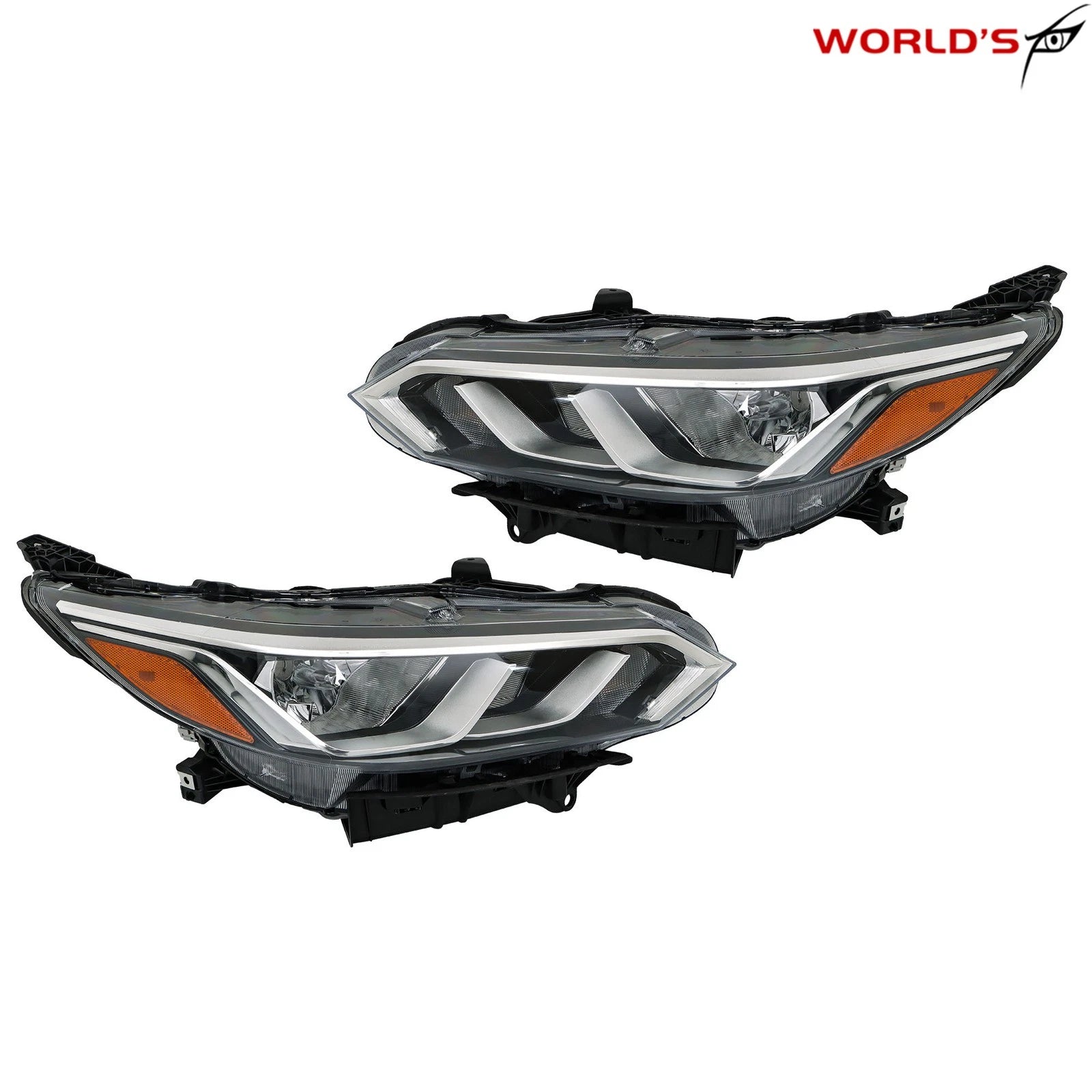 Set of 2 Halogen Headlights for Nissan Sentra (2020–2022)