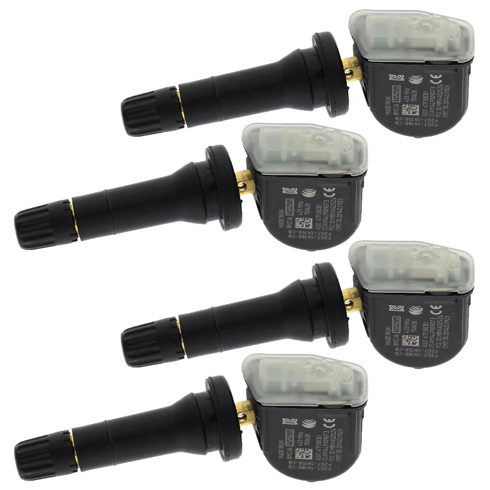 Set of 4 TPMS Tire Pressure Sensors F2GT-1A180-CB for Ford F-150 (2016–2017)