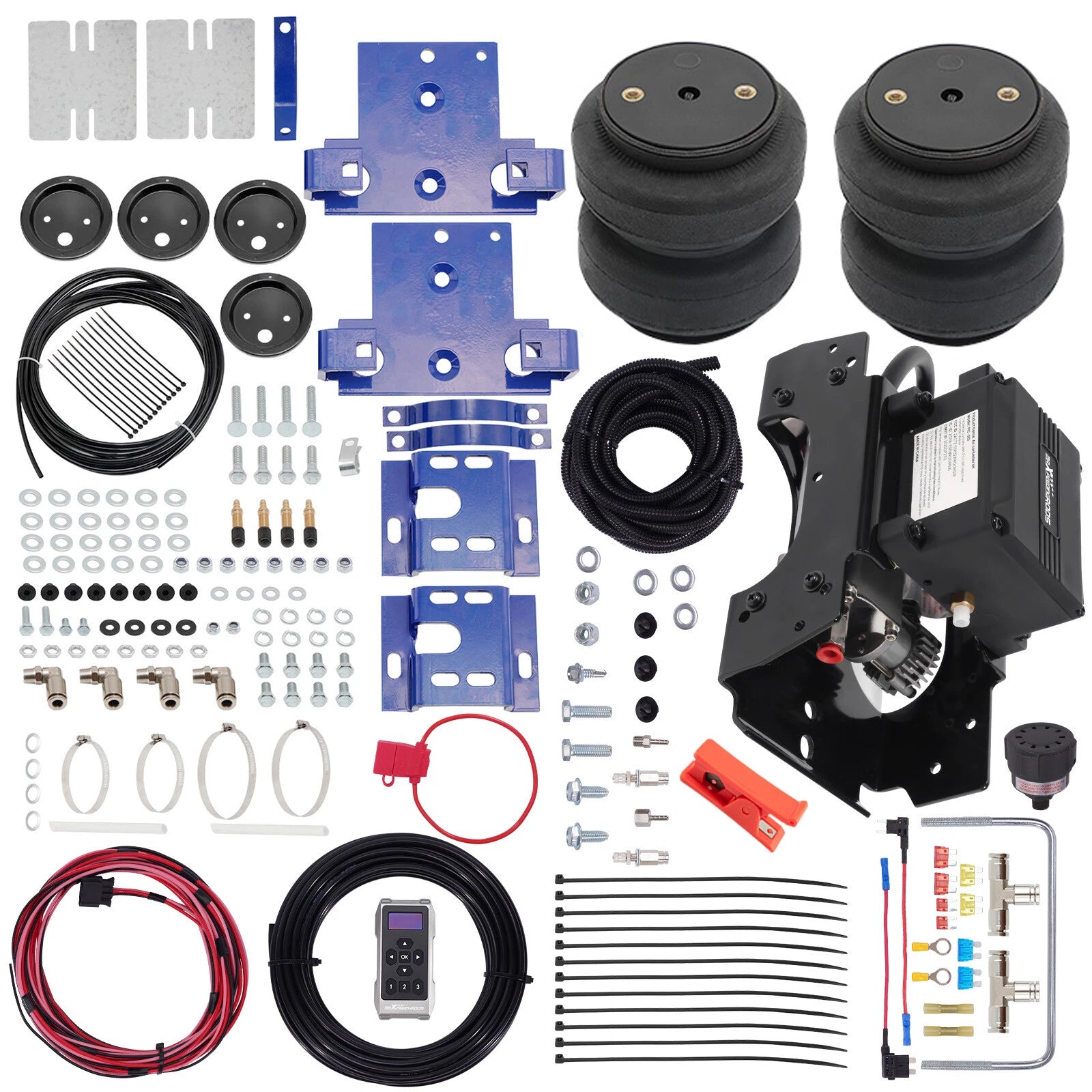 Air Suspension Kit with Wireless Controller for Chevy Silverado 2500 (2001–2010)