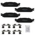 Front Ceramic Brake Pads for Ford Explorer and Flex (2011–2019)