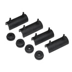 Set of 4 Rubber Grommet Support Cushions for Harley Touring (2014–2020)