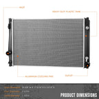 Aluminum Cooling Radiator DPI-13550 for Toyota RAV4 3.5L (2009–2012)