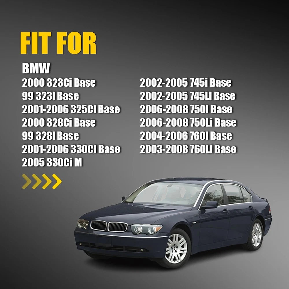 Heated Blue Mirror Glass for BMW E46 Coupe (2000â2006)