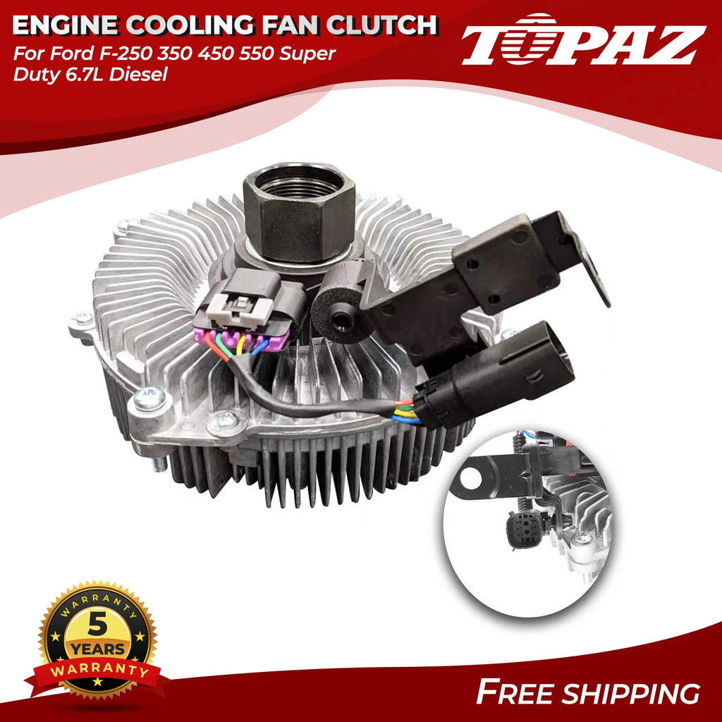 Engine Cooling Fan Clutch for Ford F-250 F-350 F-450 F-550 Super Duty (2011–2016)