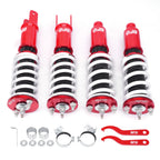 1992-2000 Honda Civic LX/EX/DX/CX BFO Coilovers Kits Adjustable Damper 24 Levels | Double Pipe Shock Absorber System | Aluminum | 1 Year Manufacturer Warranty | Coil Spring | Easy to Replace | Right
