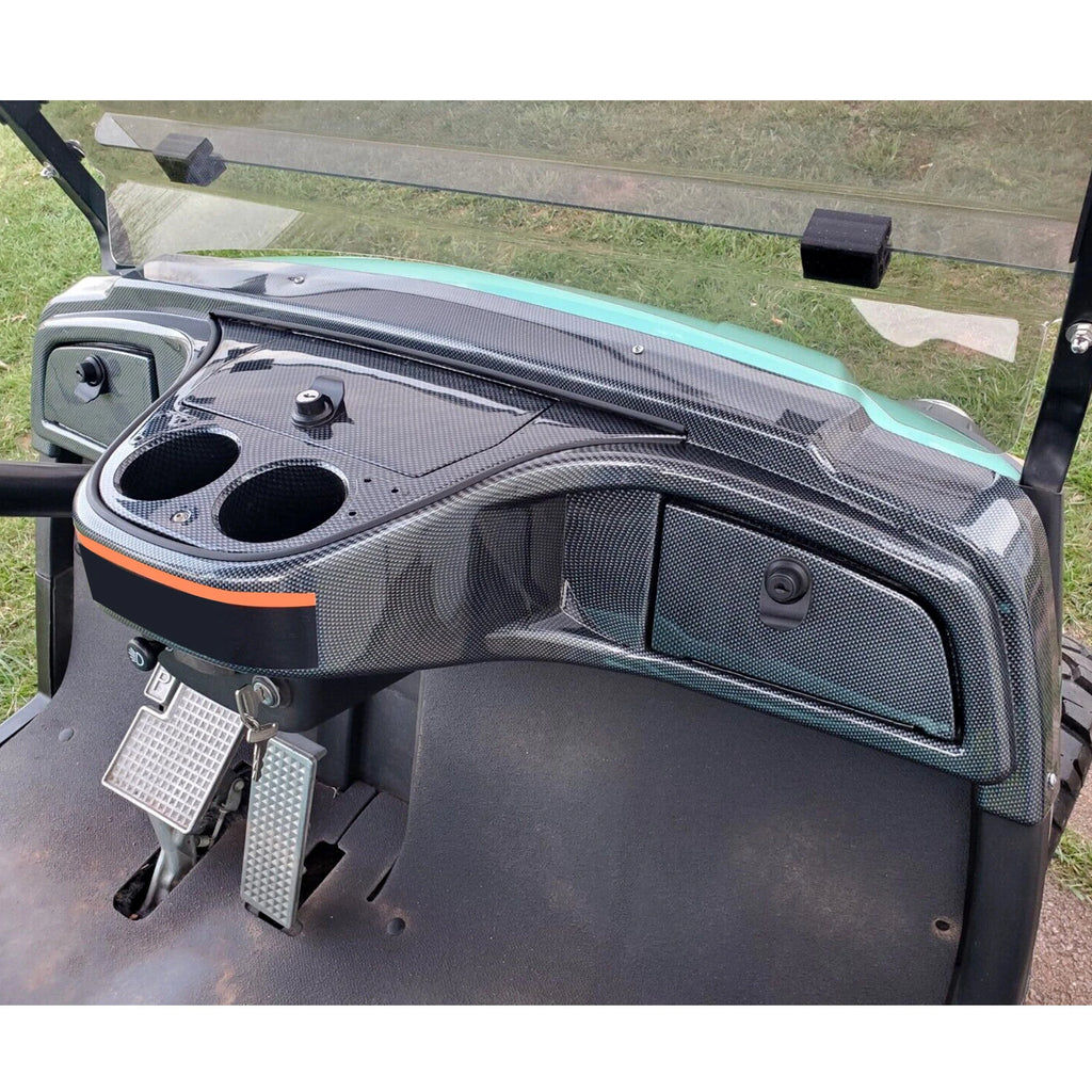 Carbon Fiber Dash Kit for Yamaha Drive & G29 Golf Cart (2007–2016)